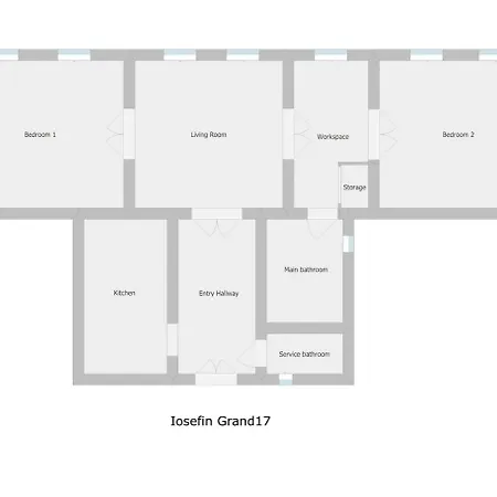 Ospitalier Iosefin - Heritage, 2 Bedrooms, Free Parking Appartement Timişoara